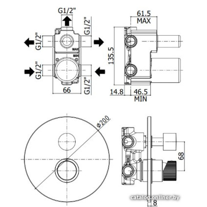 Смеситель Paffoni Jo JO015CR