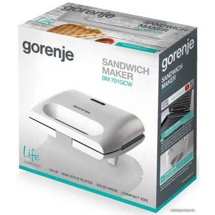 Сэндвичница Gorenje SM701GCW