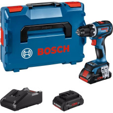 Дрель-шуруповерт Bosch GSR 18V-90 C Professional 06019K6004 (с 2-мя АКБ 4 Ач, кейс)