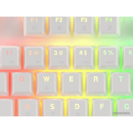Клавиатура Genesis Thor 303 TKL RGB (белый, нет кириллицы)