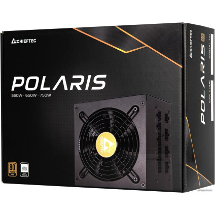 Блок питания Chieftec Polaris PPS-650FC