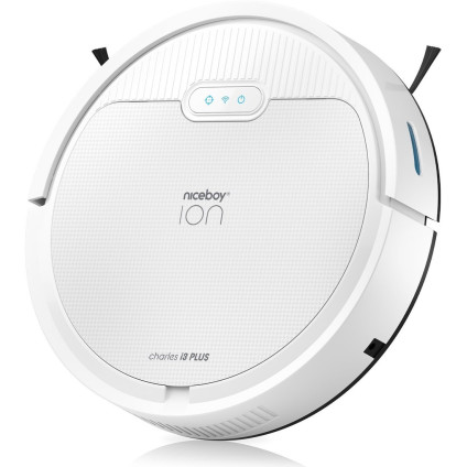 Робот-пылесос Niceboy ION Charles i3 Plus (белый)