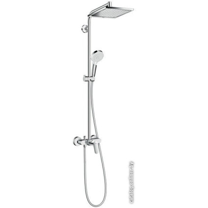 Душевая система  Hansgrohe Crometta E 240 1jet Showerpipe [27284000]