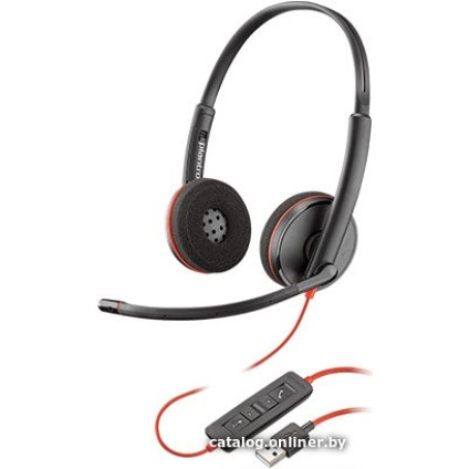 Офисная гарнитура Plantronics Blackwire C3220 USB-A