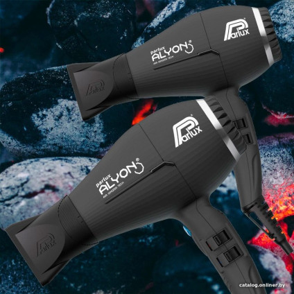 Фен Parlux Alyon (матовый черный)