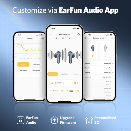 Наушники EarFun Air Pro 3 (темно-синий)
