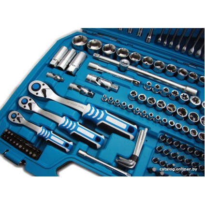 Универсальный набор инструментов Hoegert Technik HT1R444 (222 предмета)