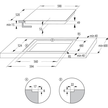 Варочная панель Gorenje GI6442BSCE