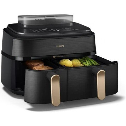 Аэрогриль (аэрофритюрница) Philips 5000 Series Ovi Dual Basket NA552/00