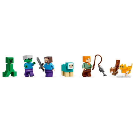 Конструктор LEGO Minecraft 21249 Ящик для крафта 4.0