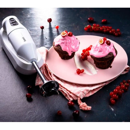 Погружной блендер Bamix Cordless PRO (белый)