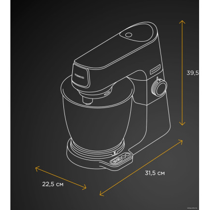 Кухонная машина Kenwood Titanium Chef Baker XL KVL65.001WH