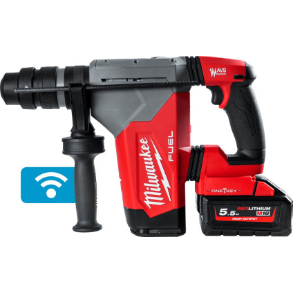 Перфоратор Milwaukee M18 FUEL M18ONEFHPX-552X 4933478496 (с 2-мя АКБ, кейс)