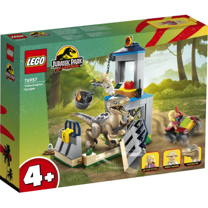 Конструктор LEGO Jurassic World 76957 Побег велоцираптора