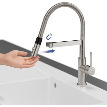 Смеситель Villeroy & Boch Steel Expert Compact 927300LC