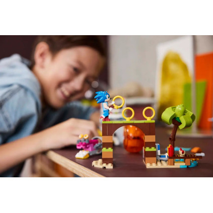 Конструктор LEGO Super Sonic Приключения на лодке Тейлза 76997