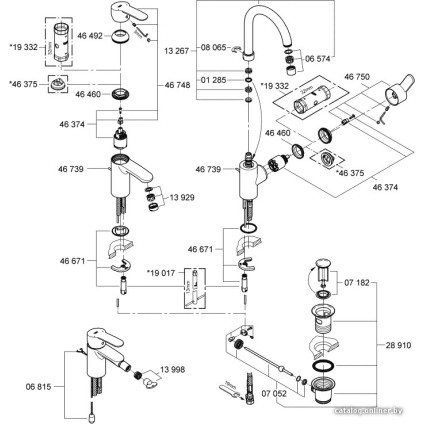 Смеситель Grohe Eurostyle Cosmopolitan 33565002