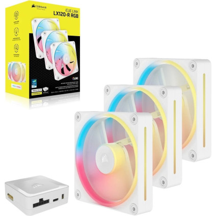 Комплект вентиляторов для корпуса Corsair iCUE LINK LX120 RGB Reverse Triple Pack CO-9051054-WW