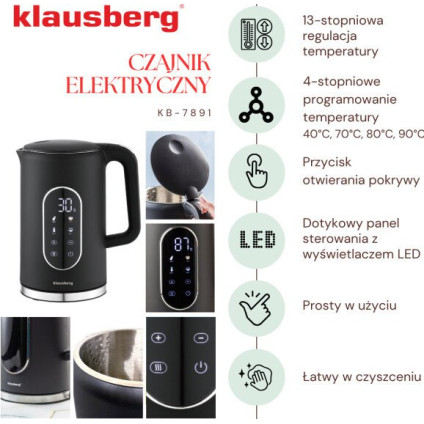 Электрический чайник Klausberg KB-7891