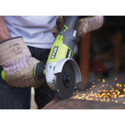 Угловая шлифмашина Ryobi R18AG-140S 5133003876 (с 1-им АКБ, сумка)