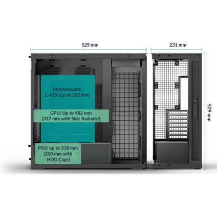 Корпус Arctic Xtender ACPCC00018A