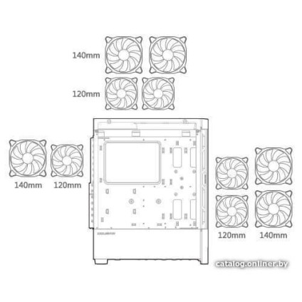 Корпус Cougar Airface RGB CGR-5ZD1W-AIR-RGB