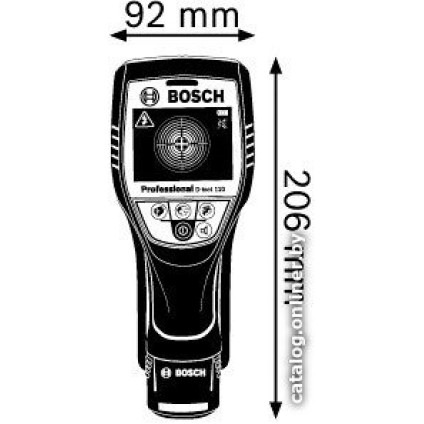 Детектор скрытой проводки Bosch D-tect 120 Professional 0601081301 (с АКБ и кейсом)
