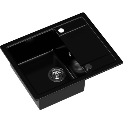 Кухонная мойка Kernau KGS Z 4557 1B1D Deep Black
