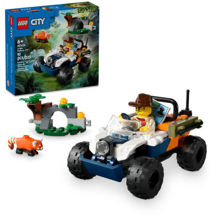 Конструктор LEGO City Jungle 60424 Квадроцикл для исследования джунглей