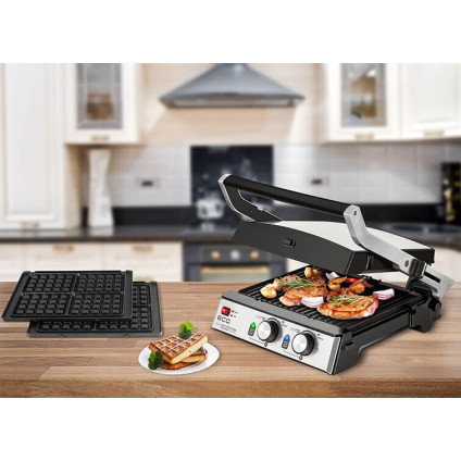 Электрогриль ECG KG 2033 Duo Grill & Waffle