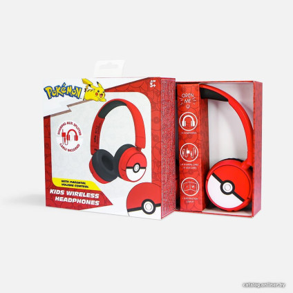 Наушники OTL Technologies Pokemon Poke Ball Kids Wireless PK1000