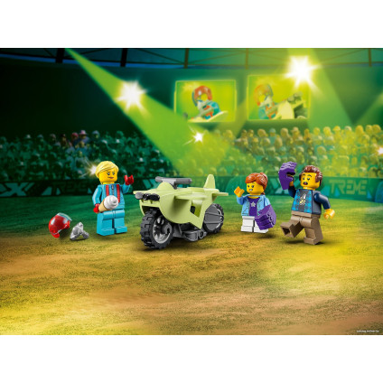 Конструктор LEGO City 60338 Трюковая петля Сокрушительный шимпанзе