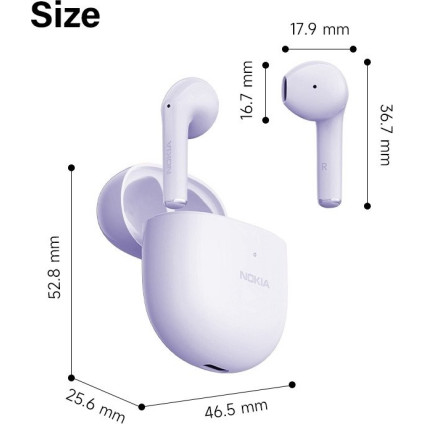 Наушники Nokia E3110 (сиреневый)