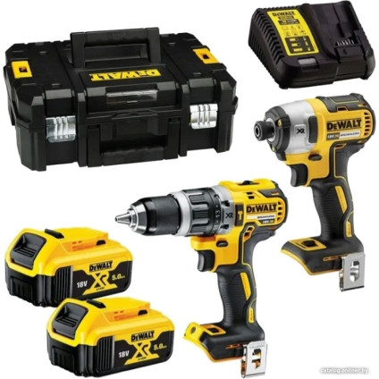 DeWalt DCK266P2T (шуруповерт, гайковерт, кейс)
