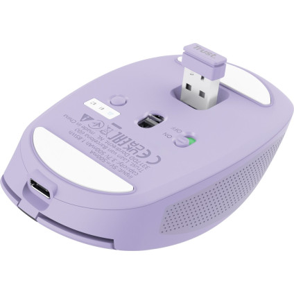 Мышь Trust Ozaa Compact (фиолетовый)