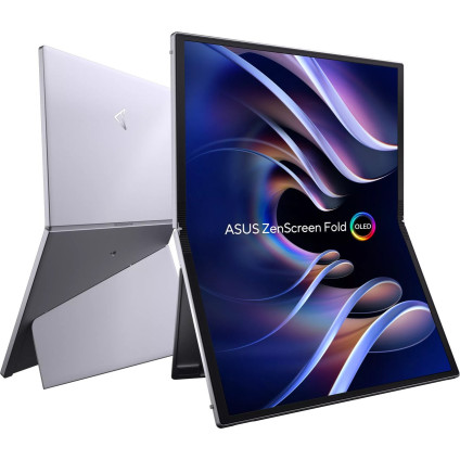 Портативный монитор ASUS ZenScreen Fold OLED MQ17QH