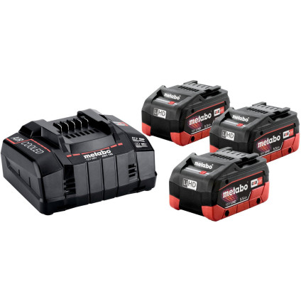 Аккумулятор с зарядным устройством Metabo 685074000 (18В/3x5.5 Ah +12-36В)