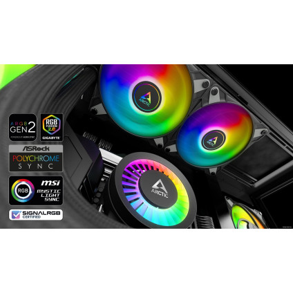 Система жидкостного охлаждения для процессора Arctic Liquid Freezer III 240 A-RGB Black ACFRE00142A