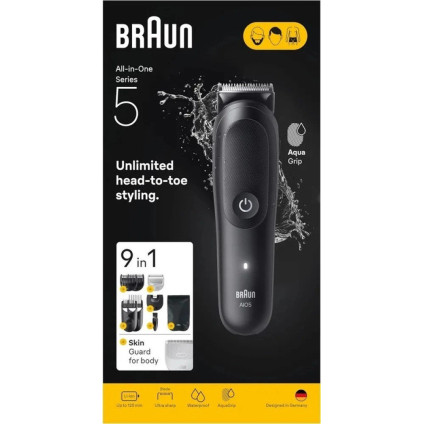 Триммер для бороды и усов Braun AIO5540