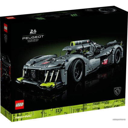 Конструктор LEGO Technic 42156 PEUGEOT 9X8 24H Le Mans Hybrid Hypercar