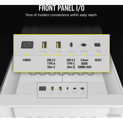 Корпус Corsair 5000D RGB Airflow CC-9011243-WW