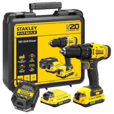 Дрель-шуруповерт Stanley SFMCD700C2K (с 2-мя АКБ, кейс)