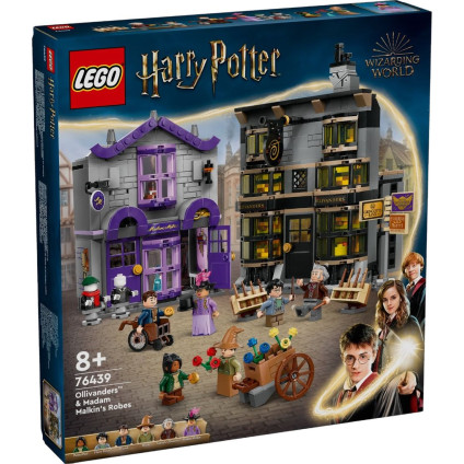 Конструктор LEGO Harry Potter 76439 Магазины Олливандера и мадам Малкин