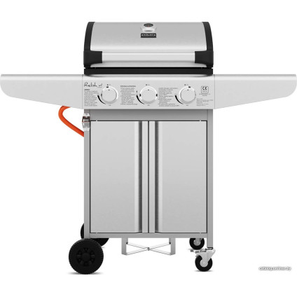 Газовый гриль для дачи Koler Relish v1 Compact (серебристый)
