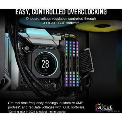 Оперативная память Corsair Dominator Platinum RGB 2x32ГБ DDR5 6600 МГц CMT64GX5M2B6600C32