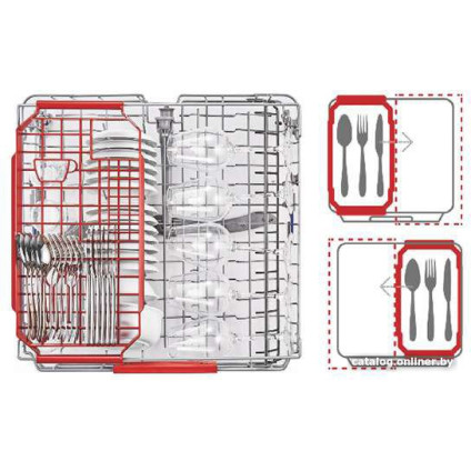 Отдельностоящая посудомоечная машина Toshiba DW-14F5EE(SS)-PL
