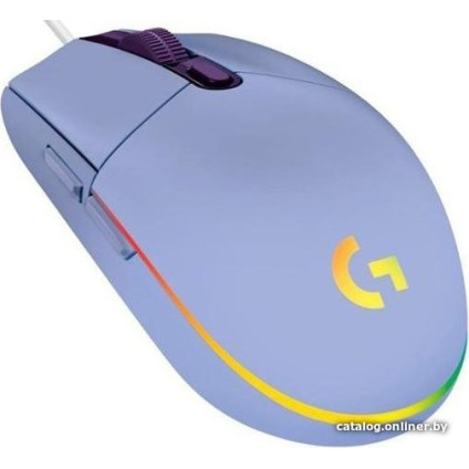 Игровая мышь Logitech G102 Lightsync (сиреневый)