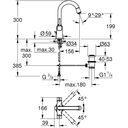 Смеситель Grohe Spa Grandera 20666000