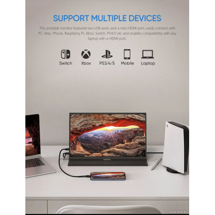 Портативный монитор Arzopa S1 Table