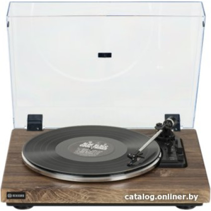 Виниловый проигрыватель Rekkord Audio F300 (AT91, коричневый)